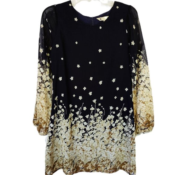 Yumi Elegant Floral Ombre Dress – Women's US 2/4 - Picture 1 of 11